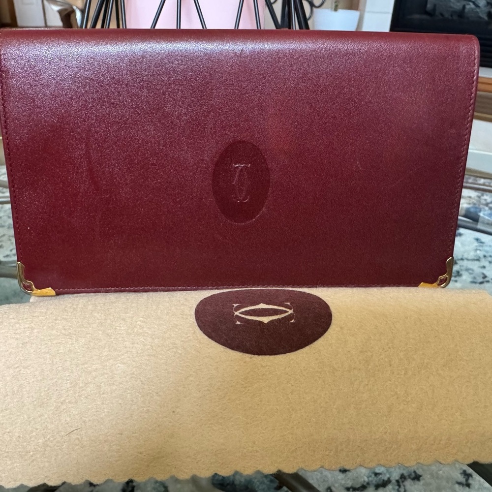 🚨SOLD🚨Cartier Vintage Wallet/Clutch Full Inclusion EUC